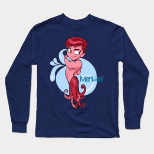 Red Octo Merbie Long Sleeve T-Shirt